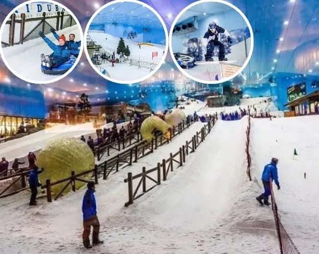 Ski Dubai Snow Park snow activities in Dubai